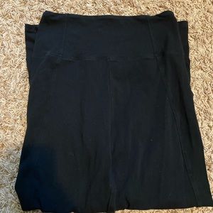 VS PINK Plain Black Leggings Medium